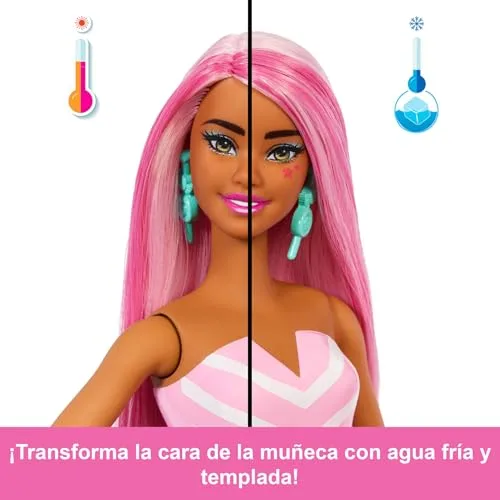 Barbie ▫️ Boneca Pop Reveal com acessórios, Série Treat 5