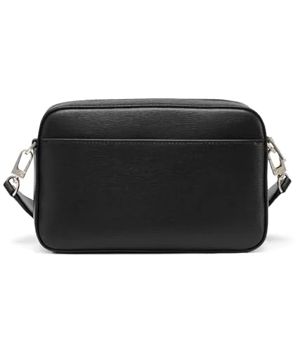 DKNY ▫️ Mala de mão Bryant AVE Camera para mulher, Preto/Dourado, Preto/Dourado 3