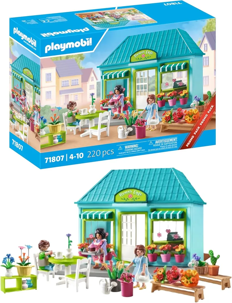 PLAYMOBIL ▫️ My Life | Florista | Brinquedo para crianças a partir dos 4 anos | 71807