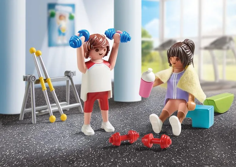 PLAYMOBIL ▫️ Desporto | Treino físico | Brinquedo para meninos e meninas a partir dos 4 anos | 71806 3