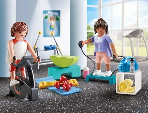 PLAYMOBIL ▫️ Desporto | Treino físico | Brinquedo para meninos e meninas a partir dos 4 anos | 71806 4