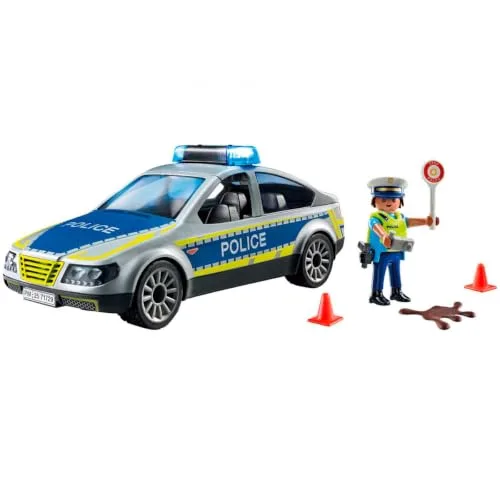 PLAYMOBIL ▫️ Action Heroes | Patrulha Policial | Carro da Polícia | Carro de brincar | Brinquedo para meninos e meninas a partir dos 4 anos | 71729 4