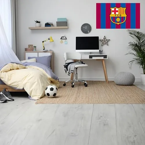 fan decor ▫️ Adesivo de parede em vinil do FC Barcelona para fãs, 65 x 40 cm - Oficial 2