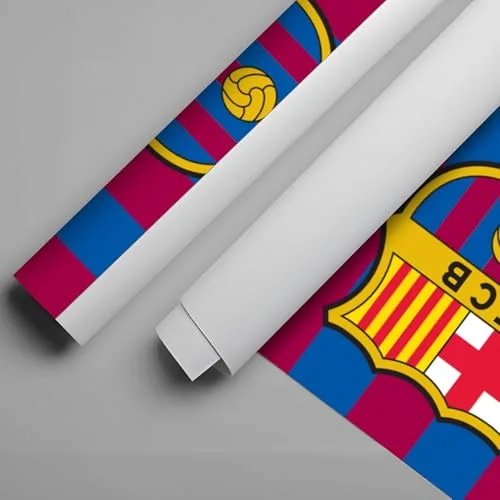 fan decor ▫️ Adesivo de parede em vinil do FC Barcelona para fãs, 65 x 40 cm - Oficial 5