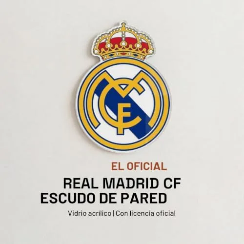 fan decor ▫️ Real Madrid Placa Decorativa de Parede em Acrílico - Oficial 3