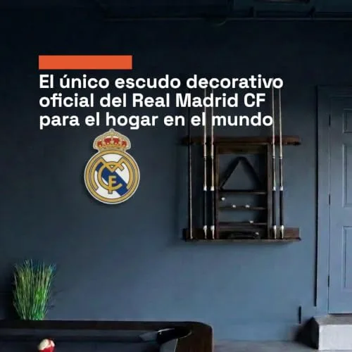 fan decor ▫️ Real Madrid Placa Decorativa de Parede em Acrílico - Oficial 6