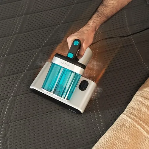 Cecotec ▫️ Aspirador e Limpador de Estofos Conga Rockstar 4000 Mattress. ForceSonic 400 W, 13 kPa, Luz UV-C, Heat Tech, Escova motorizada Power Brush, Cabo XXL de 5 m, Depósito duplo, Aromaterapia 5