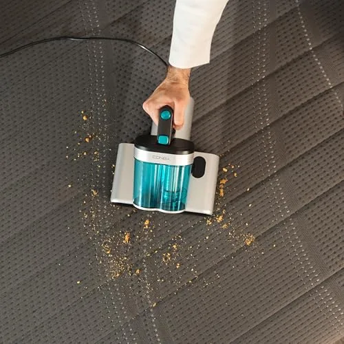 Cecotec ▫️ Aspirador e Limpador de Estofos Conga Rockstar 4000 Mattress. ForceSonic 400 W, 13 kPa, Luz UV-C, Heat Tech, Escova motorizada Power Brush, Cabo XXL de 5 m, Depósito duplo, Aromaterapia 6