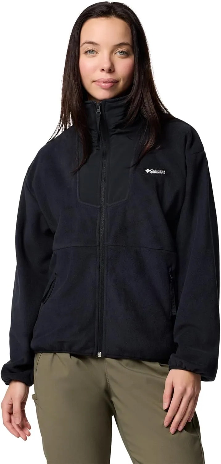 Columbia ▫️ Sequoia Grove Full Zip Fleece, Casaco de forro polar com fecho de correr para mulher
