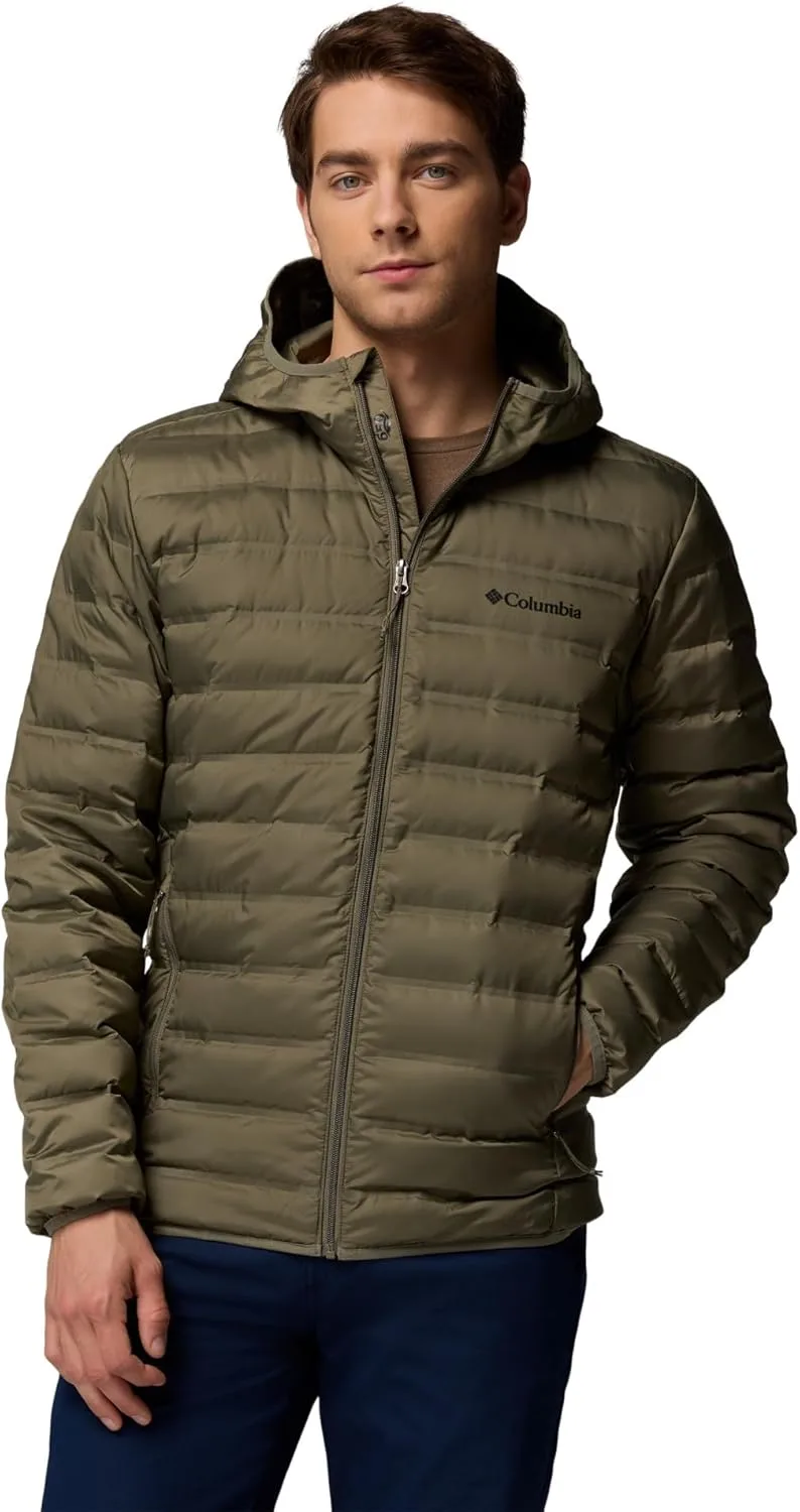 Columbia ▫️ Casaco com capuz Lake 22™ Ii Down Casaco com capuz acolchoado para homem (conjunto de 1)