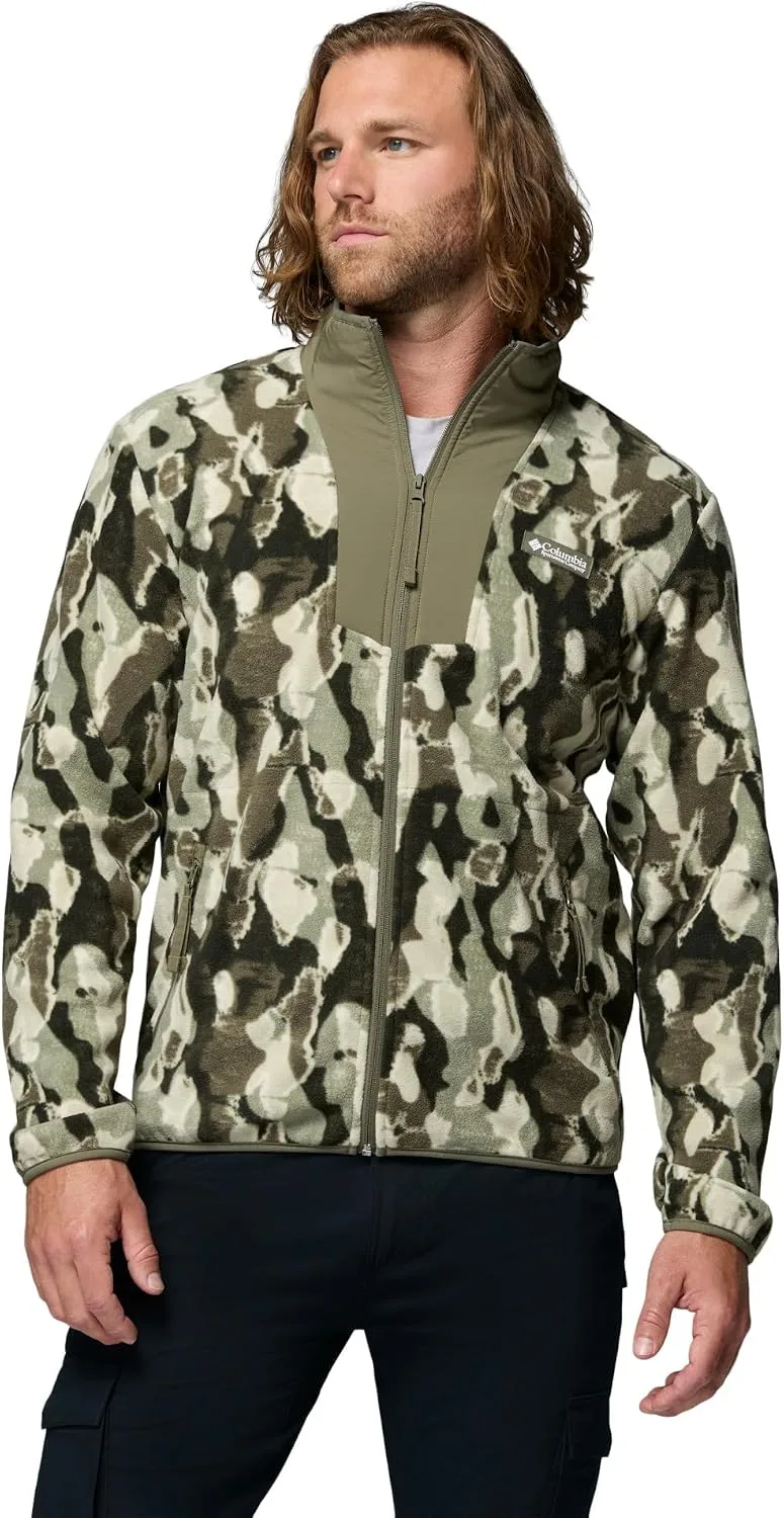 Columbia ▫️ Sequoia Grove™ - Casaco de polar com fecho de correr completo para homem