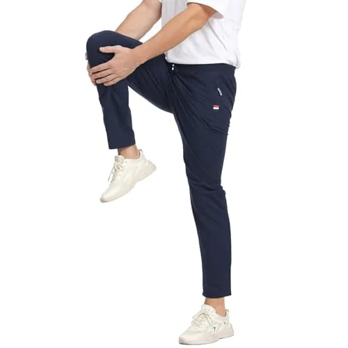 JustSun ▫️ Calças de fato de treino para homem, de algodão, desportivas 5