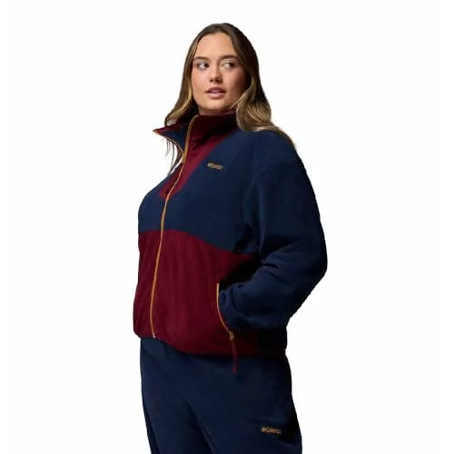 Columbia ▫️ Sequoia Grove Full Zip Fleece Sequoia Grove - Camisola polar com fecho completo para mulher 3