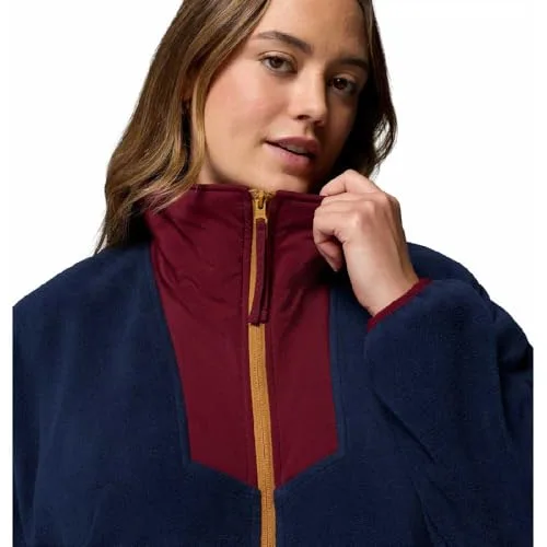 Columbia ▫️ Sequoia Grove Full Zip Fleece Sequoia Grove - Camisola polar com fecho completo para mulher 5