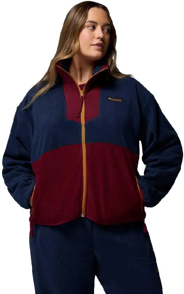 Columbia ▫️ Sequoia Grove Full Zip Fleece Sequoia Grove - Camisola polar com fecho completo para mulher