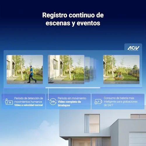 EZVIZ ▫️ Câmara de vigilância exterior 4G sem Wi-Fi com bateria recarregável de 5200 mAh, modo AOV 2K, deteção de pessoas/veículos, visão noturna a cores, áudio bidirecional, defesa ativa, CB3 (SEM SIM) 4