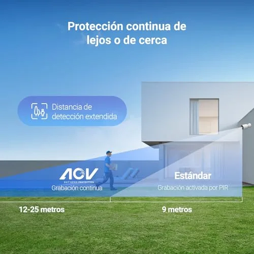 EZVIZ ▫️ Câmara de vigilância exterior 4G sem Wi-Fi com bateria recarregável de 5200 mAh, modo AOV 2K, deteção de pessoas/veículos, visão noturna a cores, áudio bidirecional, defesa ativa, CB3 (SEM SIM) 5