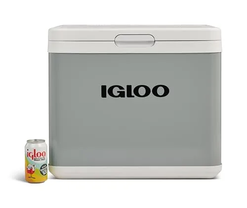 Igloo ▫️ IH45 Frigorífico híbrido com compressor de 43 L – Frigorífico elétrico de 12 V e 230 V para carro, campismo, autocaravana e barco – Mini-frigorífico híbrido, silencioso, potente e de baixo consumo 2
