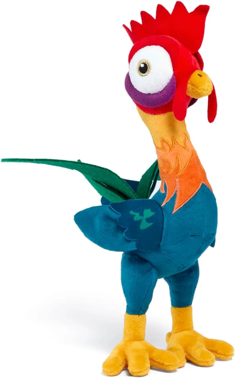 Simba ▫️ Peluche Vaiana - Galo Hei Hei, 25 cm. Licença Disney 100% original, adequado para todas as idades (6315870475)