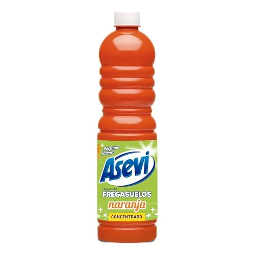 Asevi ▫️ Líquido de Limpeza para Pisos Perfumado a Laranja 12x1L pH Neutro Para Todos os Tipos de Pisos 2