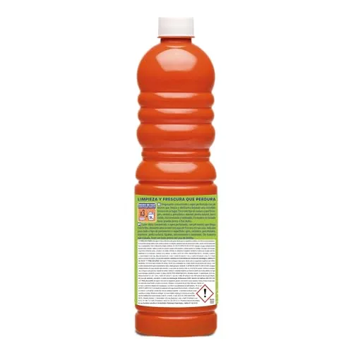 Asevi ▫️ Líquido de Limpeza para Pisos Perfumado a Laranja 12x1L pH Neutro Para Todos os Tipos de Pisos 4