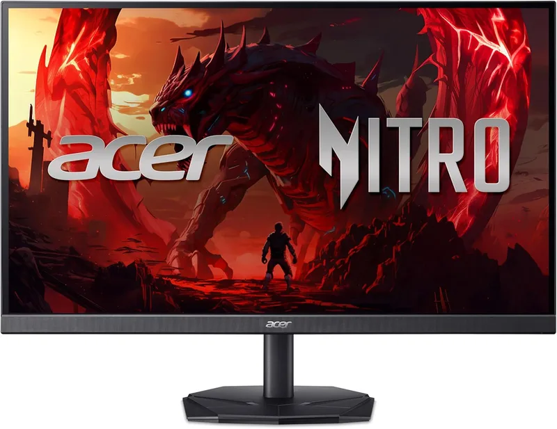 acer ▫️ Nitro KG242YX1BMIIPX, monitor para jogos 23,8" Full HD 200 Hz (1920x1080, 16:9, 250 Nits, tempo de resposta 1 m/s (VRB), 2xHDMI 2.0/1xDP 1.2), monitor para PC, cor preta