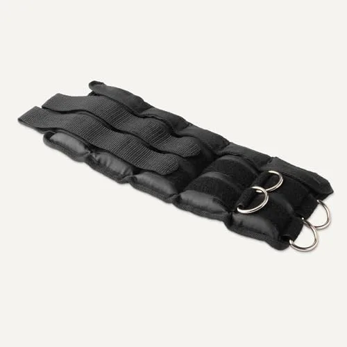 Amazon Basics ▫️ Pesos ajustáveis para o tornozelo e o pulso, para mulheres e homens, 1,13 kg cada, conjunto de 2 5