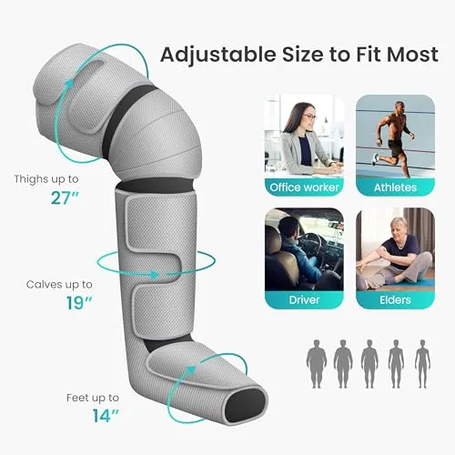 Snailax ▫️ Massajador de Pernas para Homens e Mulheres, para Casa e Escritório 4