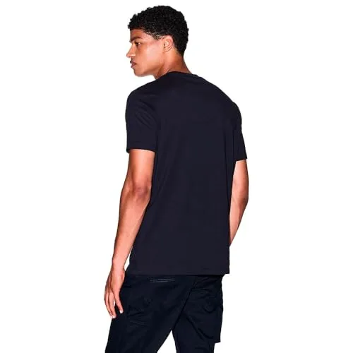 Armani Exchange ▫️ Camiseta de manga curta com logótipo tom sobre tom e gola redonda para homem 2