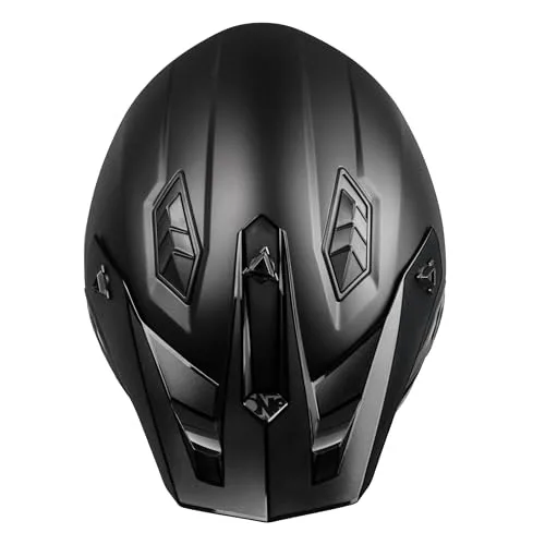 one ▫️ by Camamoto | Capacete para scooter e moto, Track Jet, Preto Mate, Integral com queixo removível, Homologado ECE R22-06, Tamanho M (57-58 cm) 5