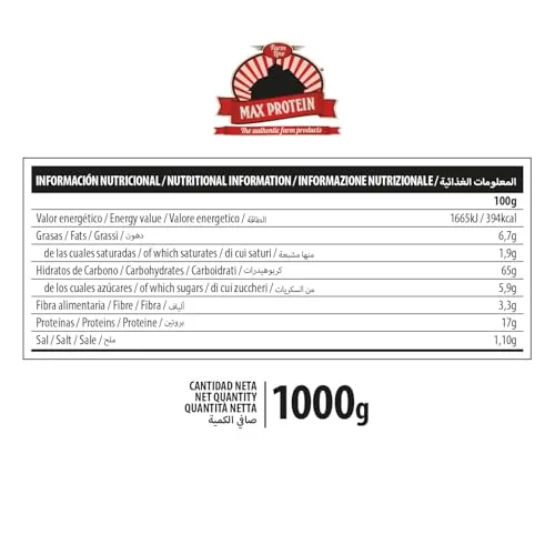Max Protein ▫️ Creme de Arroz - Creme de Arroz Fitness 1000 g – Fonte de hidratos de carbono da máxima qualidade para o aumento da massa muscular – Ideal para antes e depois do treino – Vegano e sem lactose – Conguitos White 6