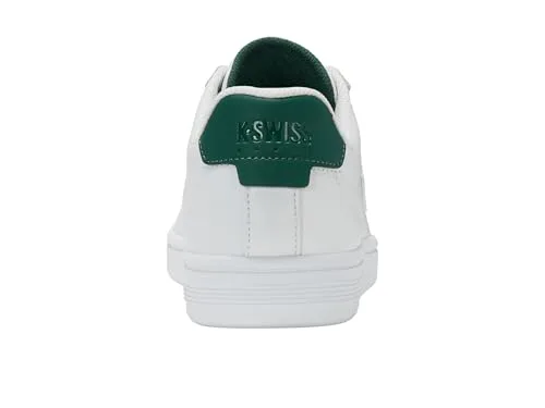 K-Swiss ▫️ Ténis Court Shield II para homem, cor branca, tamanho 39 EU, branco, 39 EU 4