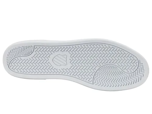 K-Swiss ▫️ Ténis Court Shield II para homem, cor branca, tamanho 39 EU, branco, 39 EU 6