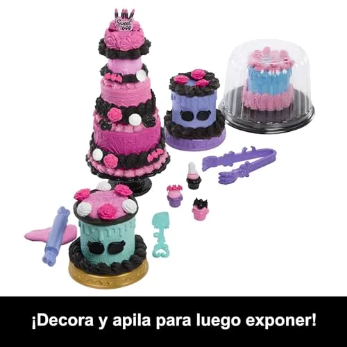 Monster High ▫️ Kit de Aniversário «Scary Sweet» : Bolos com a boneca Clawdeen Wolf 5