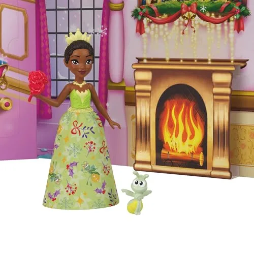 Mattel ▫️ Calendário do Advento Disney Princess com bonecas Rapunzel e Tiana 4