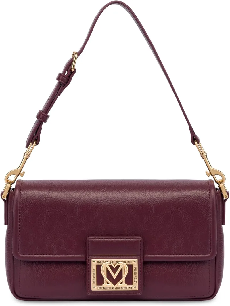 Love Moschino ▫️ JC4086PP1NLI0552, Mala de senhora, cor vinho, tamanho único, Vinho, Tamanho único