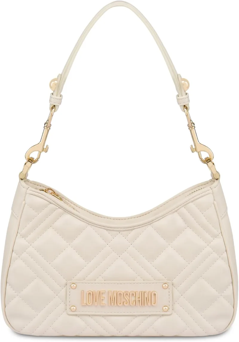 Love Moschino ▫️ JC4152PP1NLA0110, Saco para senhora, Marfim, Tamanho único, branco pérola (ral 1013), Tamanho único