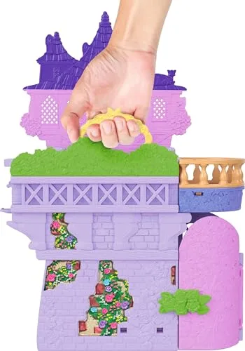 Mattel ▫️ Disney Princess Rapunzel Storytime Stackers Casa de Bonecas 3