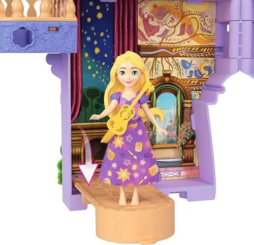 Mattel ▫️ Disney Princess Rapunzel Storytime Stackers Casa de Bonecas 4