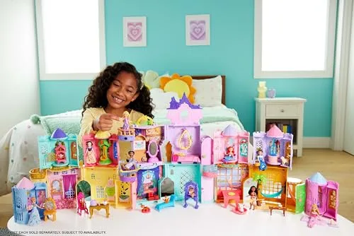 Mattel ▫️ Disney Princess Rapunzel Storytime Stackers Casa de Bonecas 5