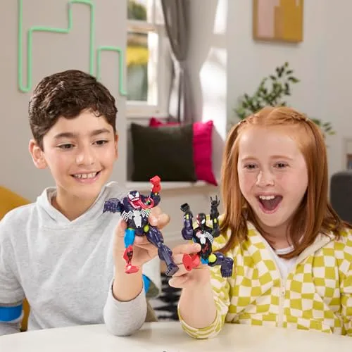 Spider-Man ▫️ Hasbro Marvel SPD MixMashers, Figuras de ação de super-heróis, Brinquedo personalizável, Diversão com os amigos, Ideia de presente para meninos e meninas a partir dos 4 anos 3
