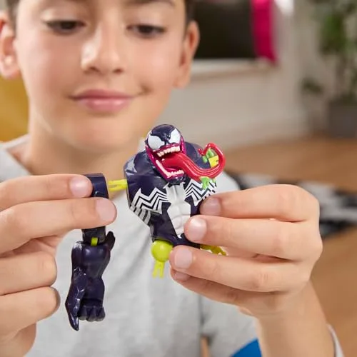 Spider-Man ▫️ Hasbro Marvel SPD MixMashers, Figuras de ação de super-heróis, Brinquedo personalizável, Diversão com os amigos, Ideia de presente para meninos e meninas a partir dos 4 anos 5