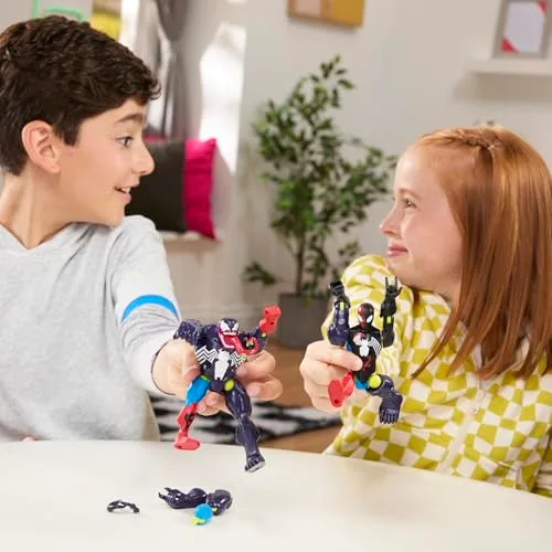 Spider-Man ▫️ Hasbro Marvel SPD MixMashers, Figuras de ação de super-heróis, Brinquedo personalizável, Diversão com os amigos, Ideia de presente para meninos e meninas a partir dos 4 anos 7