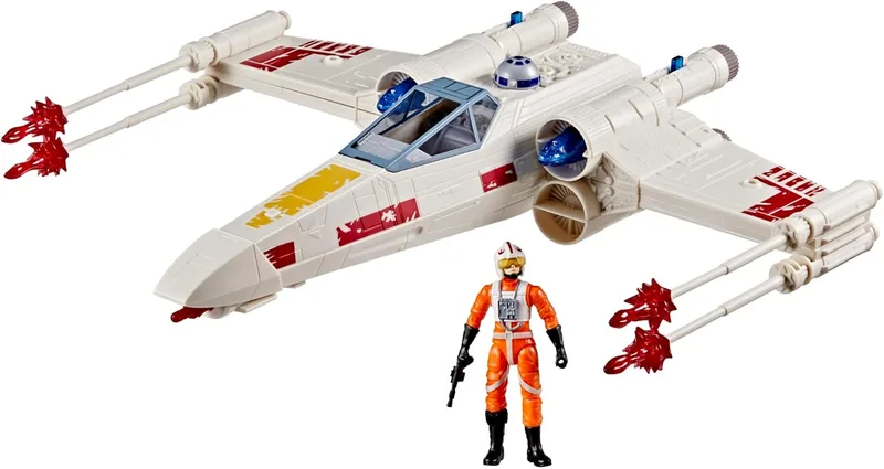 Star Wars ▫️ Epic World of Action Luke Skywalker's Force Strike X-Wing
