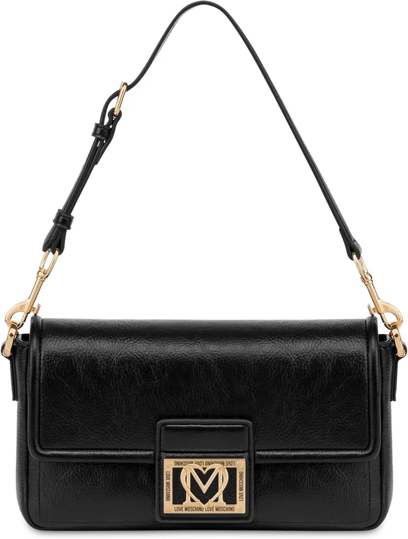 Love Moschino Jc4086pp1nli0000, Bolsa de mão para mulher, Preto, Tamanho único
