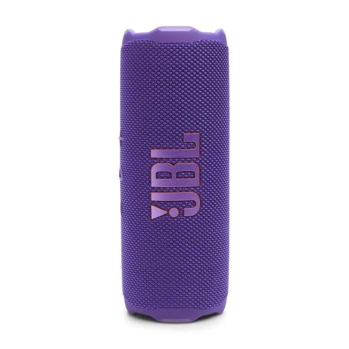 JBL ▫️ Flip 7: Altifalante portátil à prova de água e resistente a quedas, som Pro Bold com IA Sound Boost, 16 horas de autonomia e sistema PushLock com acessórios intercambiáveis (roxo) 5
