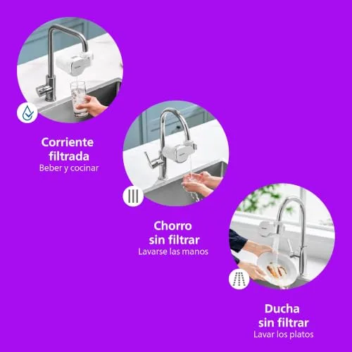 PHILIPS ▫️ Filtro de água Water OnTap AWP3705P1/10 – microfiltração com ecrã digital, capacidade de filtração de 1 000 L 4