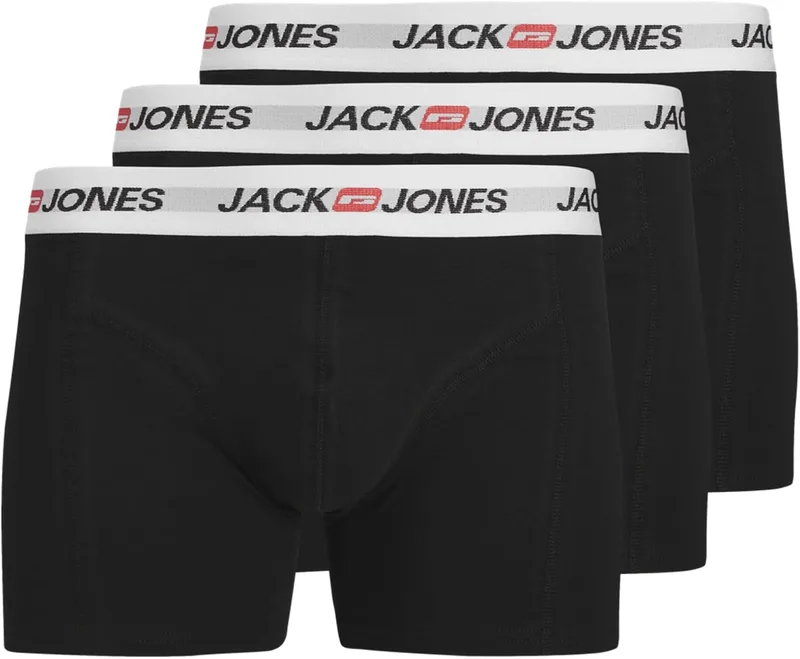 JACK & JONES ▫️ Calções com logótipo antigo Jaccorp para homem 3 unidades (3 unidades)
