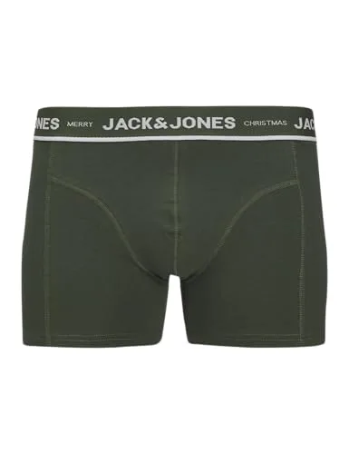 JACK & JONES ▫️ Jacdeer Trunks 3 Pack (Conjunto de 3) para Homem 4