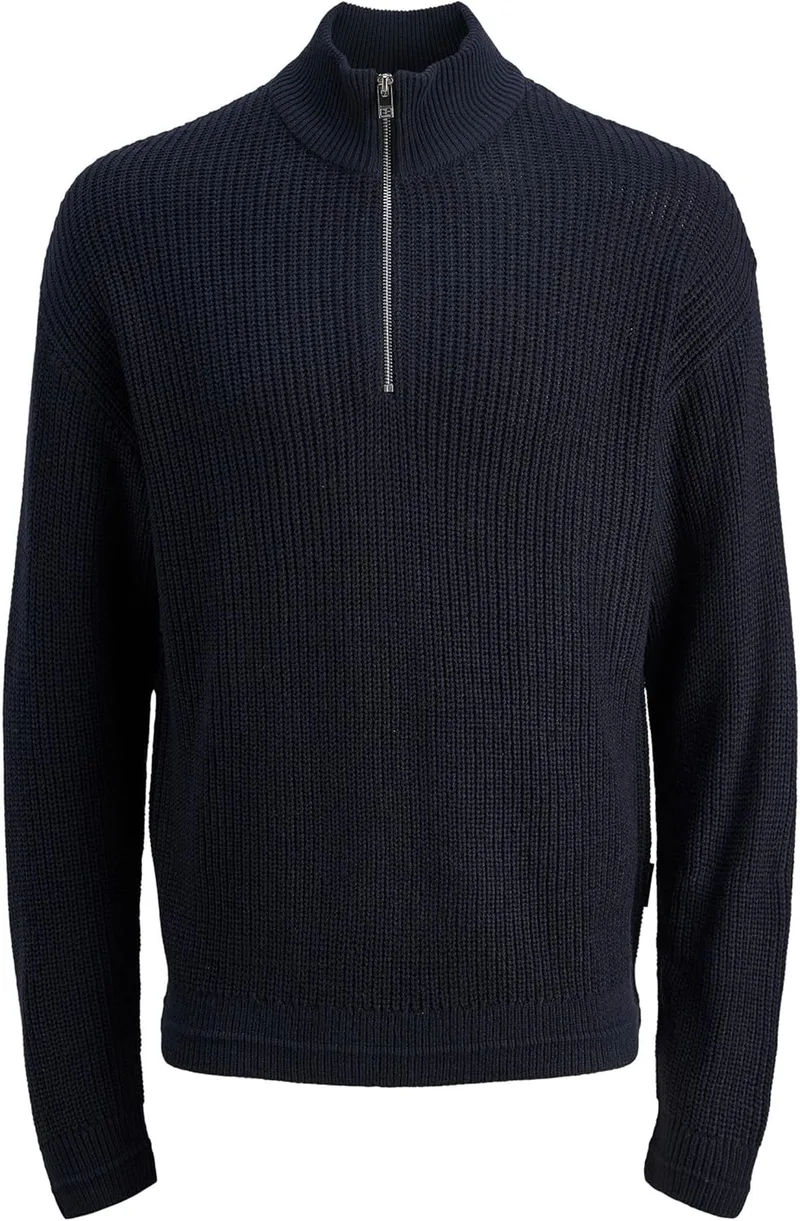 JACK & JONES ▫️ Jjkaito Knit Half Zip BF Jjkaito Knit Half Zip BF Homem